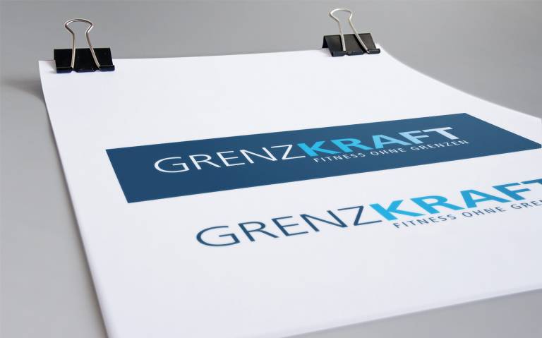 Grenzkraft Logoentwicklung in Anlehnung an eine vorhandene Marke