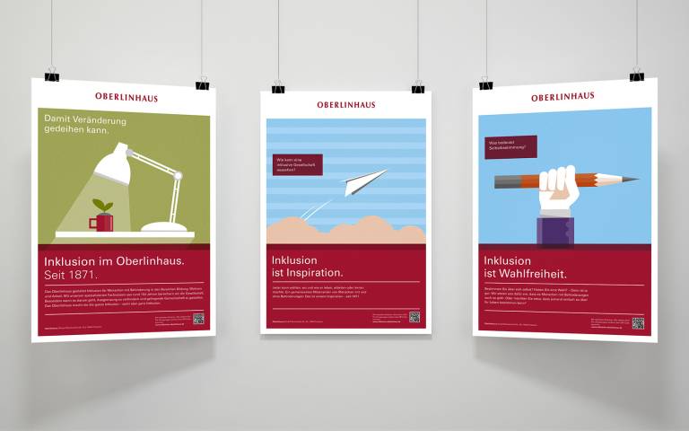Oberlinhaus Enwicklung einer Kampagne zur Inklusion