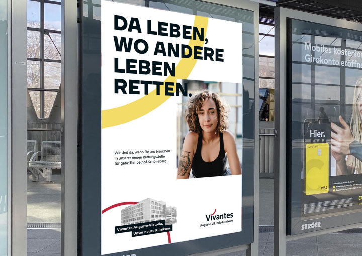 Vivantes Auguste-Viktoria- Klinikum – Recruitingkampagne Pflegekräfte
