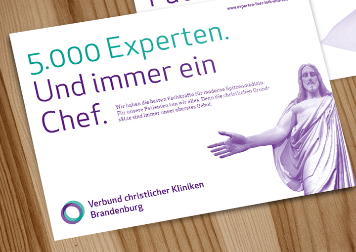 Verbund christlicher Kliniken Brandenburg – Kampagne